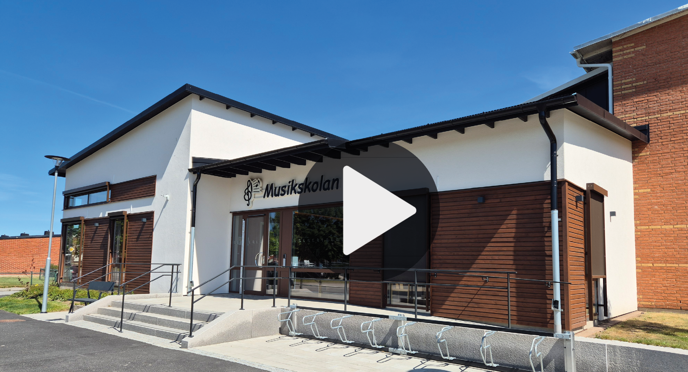 Starta filmen om musikskolan och dess utbud av kurser