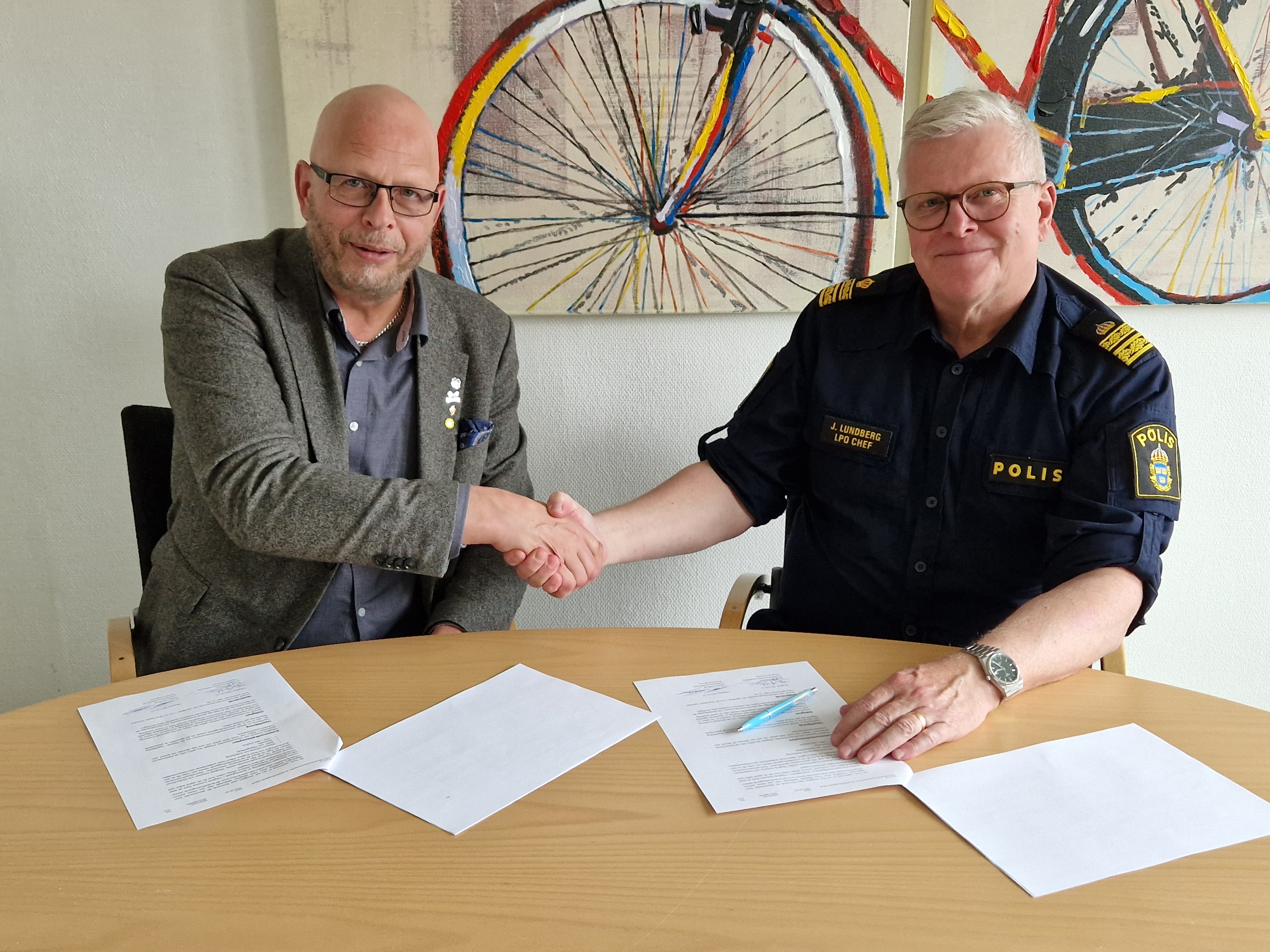 Bengt Hilmersson och Johan Lundberg