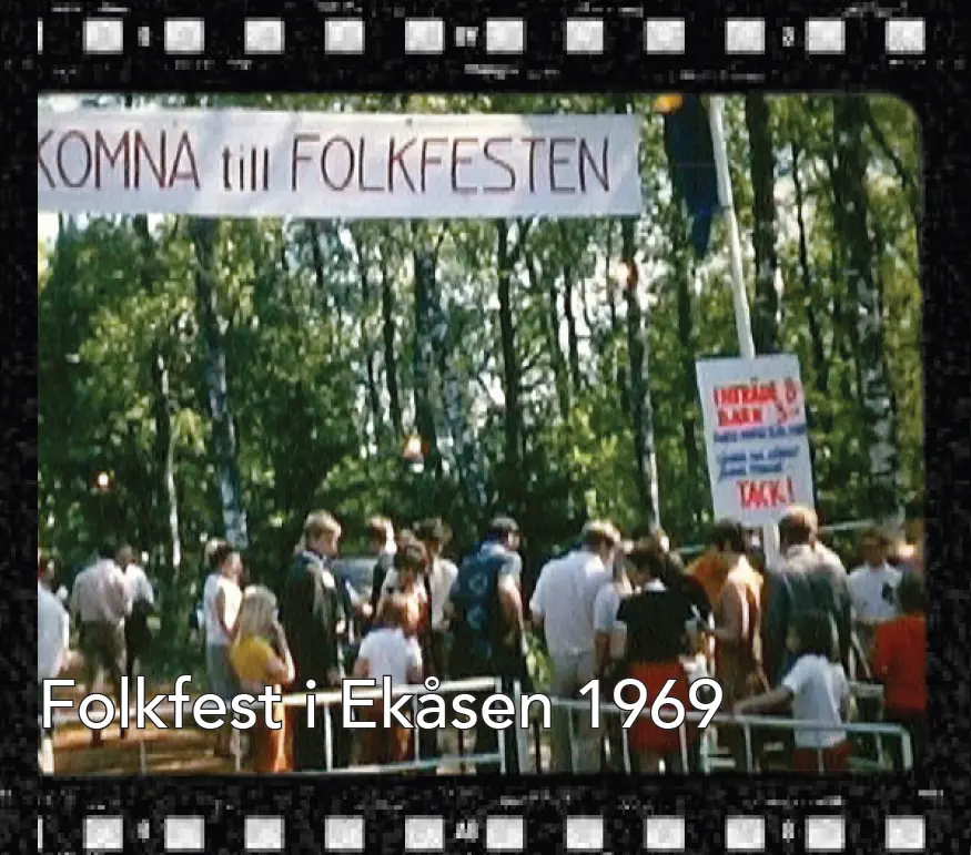 Folkfest i Ekåsen 1969 - (Herrljunga)