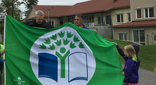 Hissning av Grön flagg på Algutstorp förskola